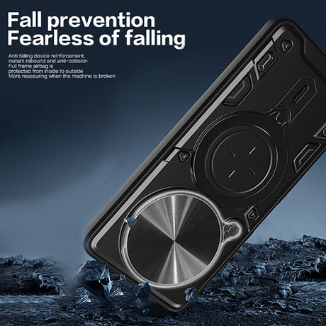 Husa de protectie Techsuit CamGuard Pro compatibil cu Xiaomi Redmi Note 14 4G (Regional), Negru