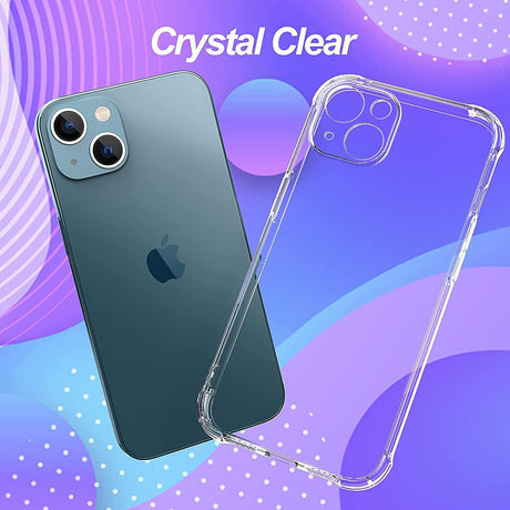 Husa de protectie Techsuit Shockproof Clear Silicone compatibil cu iPhone 16e / iPhone 17e, Transparent
