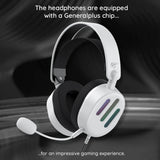Casti Havit Gaming (H2038U), with Microphone, 50mm Speaker, USB, 2m, Negru