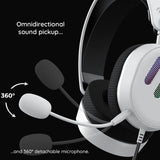 Casti Havit Gaming (H2038U), with Microphone, 50mm Speaker, USB, 2m, Negru