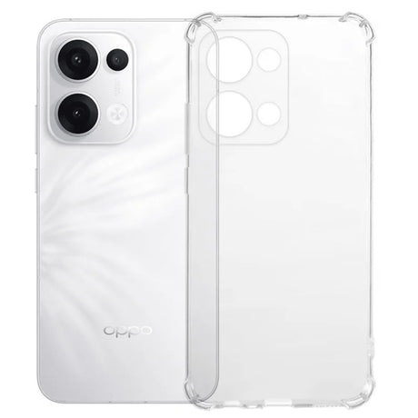 Husa de protectie Techsuit Shockproof Clear Silicone compatibil cu Oppo Reno13, Transparent