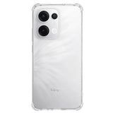 Husa de protectie Techsuit Shockproof Clear Silicone compatibil cu Oppo Reno13, Transparent