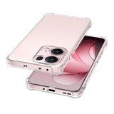 Husa de protectie Techsuit Shockproof Clear Silicone compatibil cu Oppo Reno13 Pro, Transparent