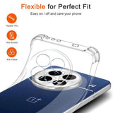 Husa de protectie Techsuit Shockproof Clear Silicone compatibil cu OnePlus 13R, Transparent