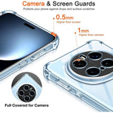 Husa de protectie Techsuit Shockproof Clear Silicone compatibil cu Honor Magic7 Pro, Transparent