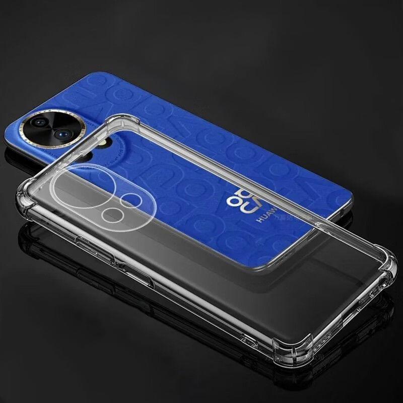 Husa de protectie Techsuit Shockproof Clear Silicone compatibil cu Huawei nova 13, Transparent
