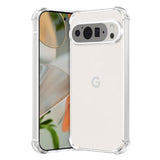 Husa de protectie Techsuit Shockproof Clear Silicone compatibil cu Google Pixel 9 Pro XL, Transparent