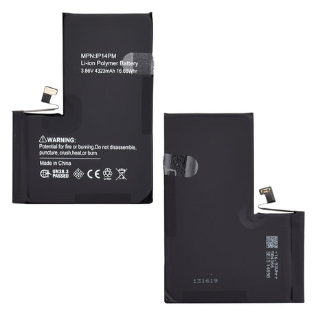 Componenta OEM Smartphone Battery (20638), Decoded with Extra IC (without Welding) - 4323mAh, Negru