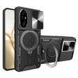 Husa de protectie Techsuit CamGuard Pro compatibil cu Honor 200, Negru