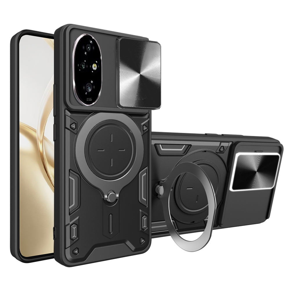 Husa de protectie Techsuit CamGuard Pro compatibil cu Honor 200 Pro, Negru