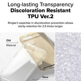 Husa de protectie Ringke Fusion compatibil cu iPhone 16e / iPhone 17e, Transparent