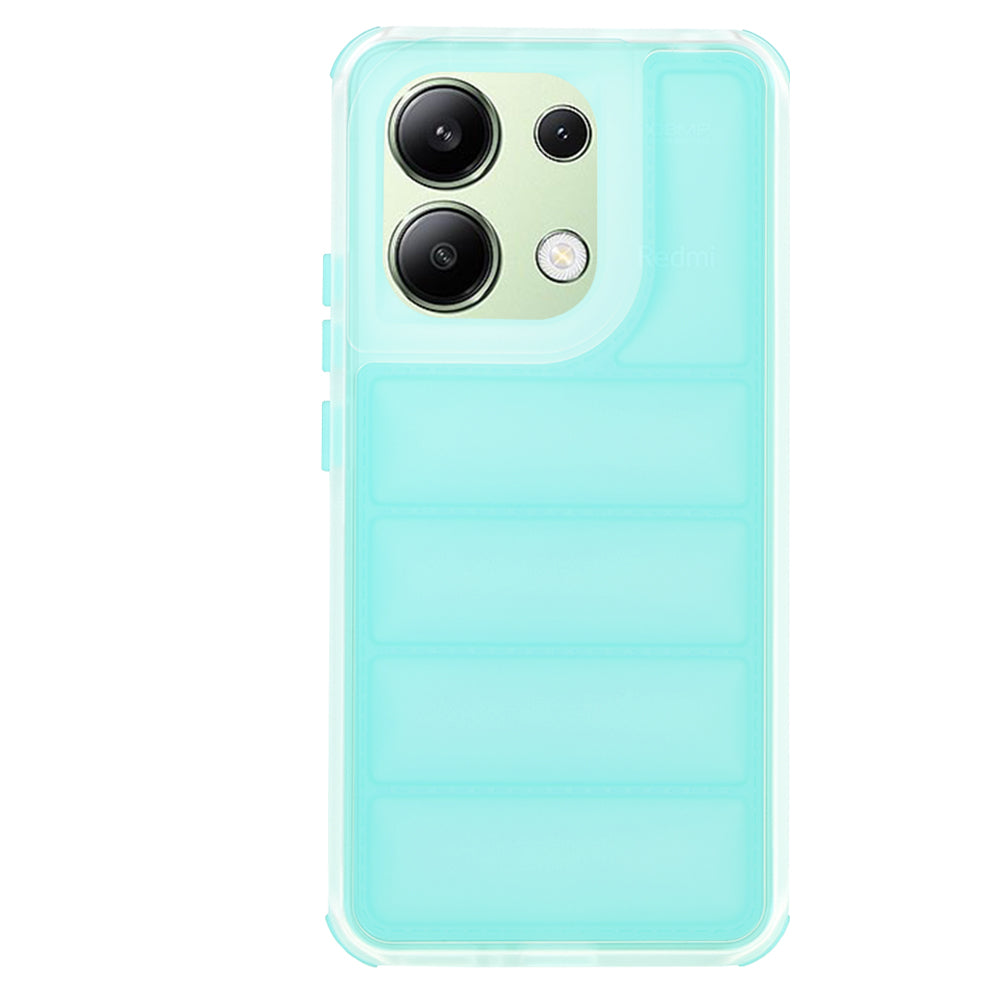 Husa de protectie Techsuit Wave Shield compatibil cu Xiaomi Redmi Note 13 4G, Turcoaz
