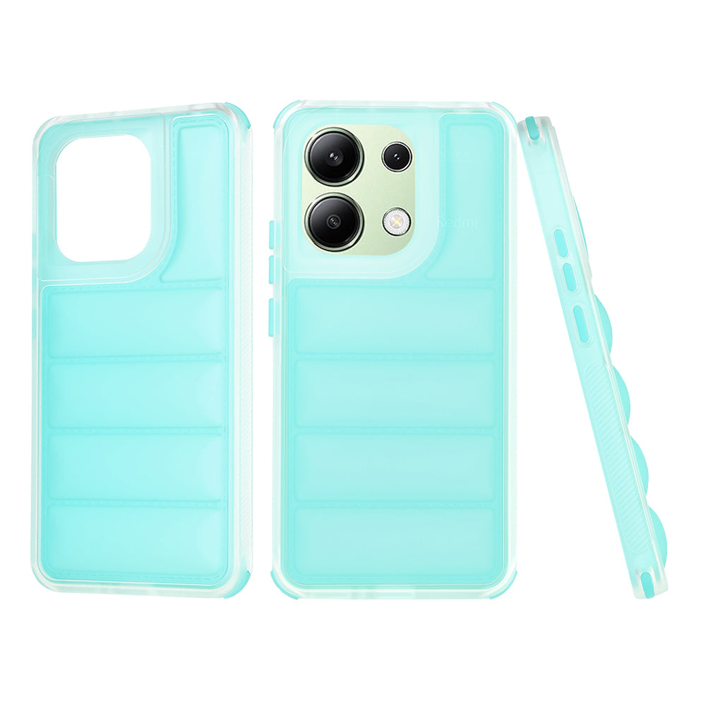 Husa de protectie Techsuit Wave Shield compatibil cu Xiaomi Redmi Note 13 4G, Turcoaz