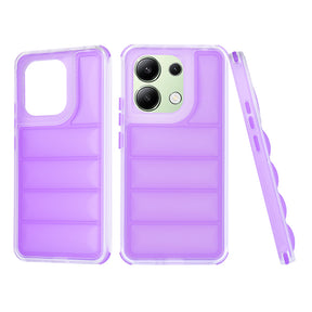 Husa de protectie Techsuit Wave Shield compatibil cu Xiaomi Redmi Note 13 4G, Violet