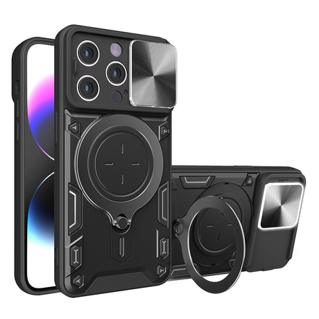 Husa de protectie Techsuit CamGuard Pro compatibil cu iPhone 14 Pro, Negru