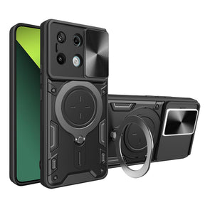 Husa de protectie Techsuit CamGuard Pro compatibil cu Xiaomi Redmi Note 13 Pro 5G / Poco X6, Negru