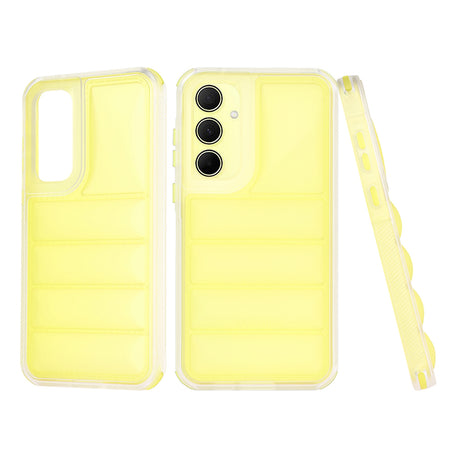 Husa de protectie Techsuit Wave Shield compatibil cu Samsung Galaxy A35 5G, Galben