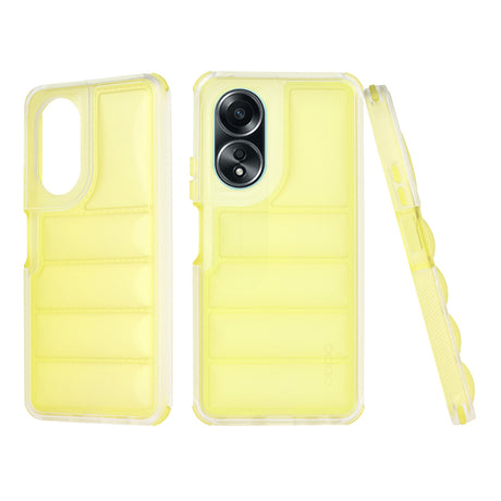 Husa de protectie Techsuit Wave Shield compatibil cu Oppo A58 4G, Galben