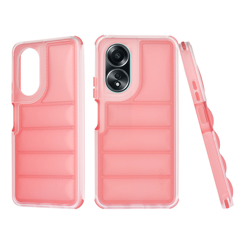 Husa de protectie Techsuit Wave Shield compatibil cu Oppo A58 4G, Rosu