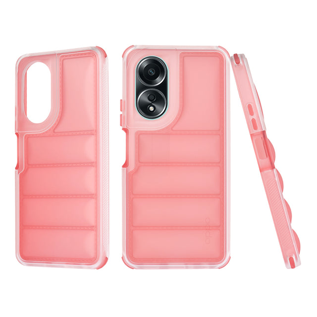 Husa de protectie Techsuit Wave Shield compatibil cu Oppo A58 4G, Rosu