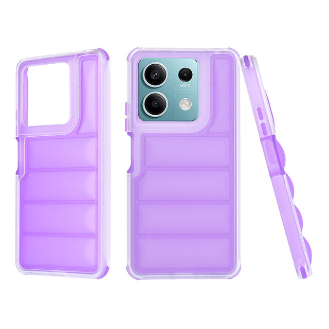 Husa de protectie Techsuit Wave Shield compatibil cu Xiaomi Redmi Note 13 5G, Violet