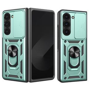 Husa de protectie Techsuit CamShield Series compatibil cu Samsung Galaxy Z Fold6, Verde