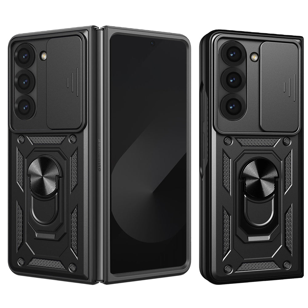 Husa de protectie Techsuit CamShield Series compatibil cu Samsung Galaxy Z Fold6, Negru