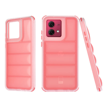 Husa de protectie Techsuit Wave Shield compatibil cu Motorola Moto G84, Rosu