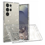 Husa de protectie Techsuit SparkleSkin Series compatibil cu Samsung Galaxy S25 Ultra, Transparent