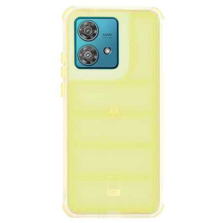 Husa de protectie Techsuit Wave Shield compatibil cu Motorola Edge 40 Neo, Galben