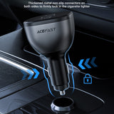 Incarcator Acefast Car (B14), 2x USB-C, USB, 165W, Fast Charging, Intelligent Temperature Control, Negru