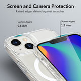 Husa de protectie ESR Classic Hybrid HaloLock compatibil cu iPhone 14 / iPhone 13, Transparent