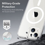 Husa de protectie ESR Classic Hybrid HaloLock compatibil cu iPhone 14 / iPhone 13, Transparent