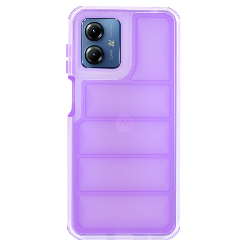 Husa de protectie Techsuit Wave Shield compatibil cu Motorola Moto G14, Violet
