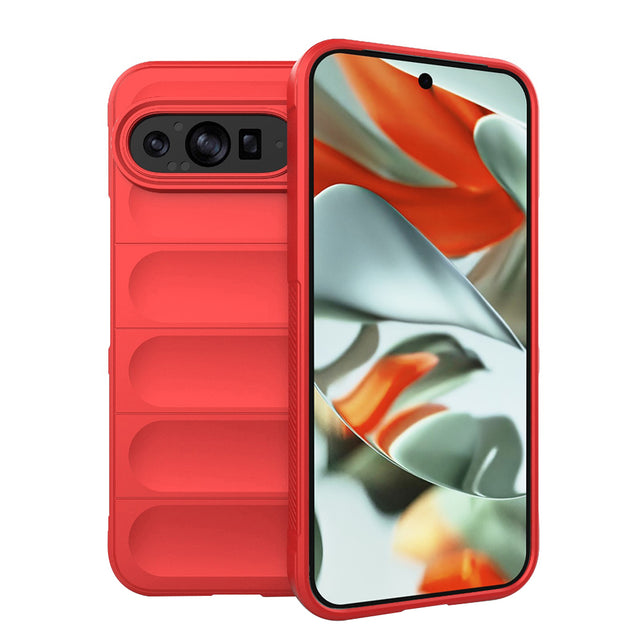 Husa de protectie Techsuit Magic Shield compatibil cu Google Pixel 9 Pro XL, Rosu