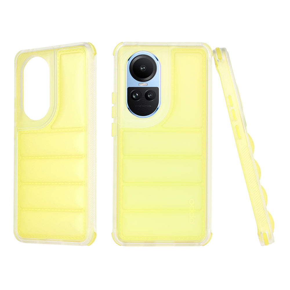 Husa de protectie Techsuit Wave Shield compatibil cu Oppo Reno10 / Reno10 Pro, Galben