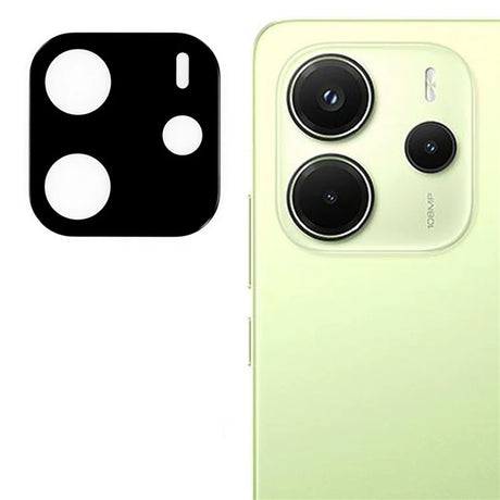 Folie de protectie Techsuit Full Camera Glass compatibil cu Xiaomi Redmi Note 14 4G (Regional), Negru