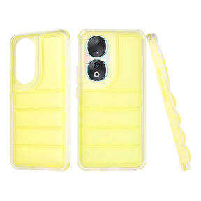 Husa de protectie Techsuit Wave Shield compatibil cu Honor 90, Galben