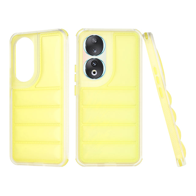 Husa de protectie Techsuit Wave Shield compatibil cu Honor 90, Galben