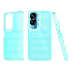 Husa de protectie Techsuit Wave Shield compatibil cu Honor 90 Lite, Turcoaz