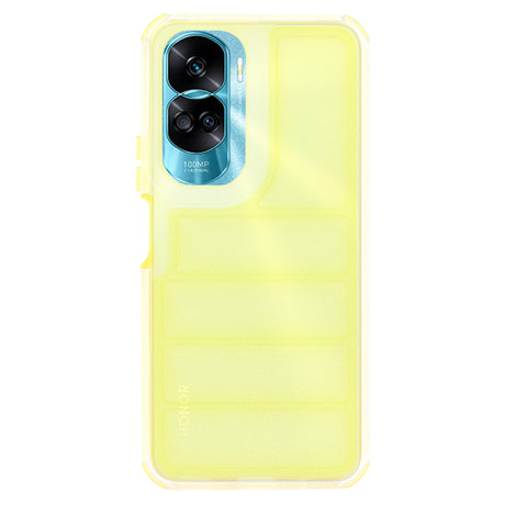 Husa de protectie Techsuit Wave Shield compatibil cu Honor 90 Lite, Galben