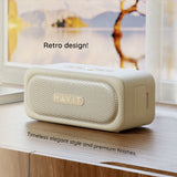 Casti Havit Wireless Speaker (SK905BT), Type-C, Bluetooth 5.3, TWS, TF, AUX, Hands-Free Call, IPX7, 2000mAh, Bej