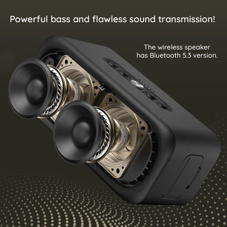 Casti Havit Wireless Speaker (SK905BT), Type-C, Bluetooth 5.3, TWS, TF, AUX, Hands-Free Call, IPX7, 2000mAh, Bej