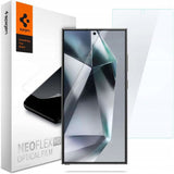 Folie de protectie Spigen (set de 2) Neo Flex HD (AFL07494) compatibil cu Samsung Galaxy S24 Ultra, Transparent