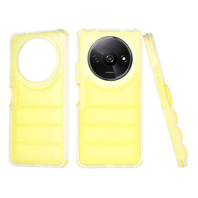 Husa de protectie Techsuit Wave Shield compatibil cu Xiaomi Redmi A3 / Redmi A3x, Galben
