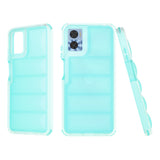 Husa de protectie Techsuit Wave Shield compatibil cu Motorola Moto E22 / Moto E22i, Turcoaz