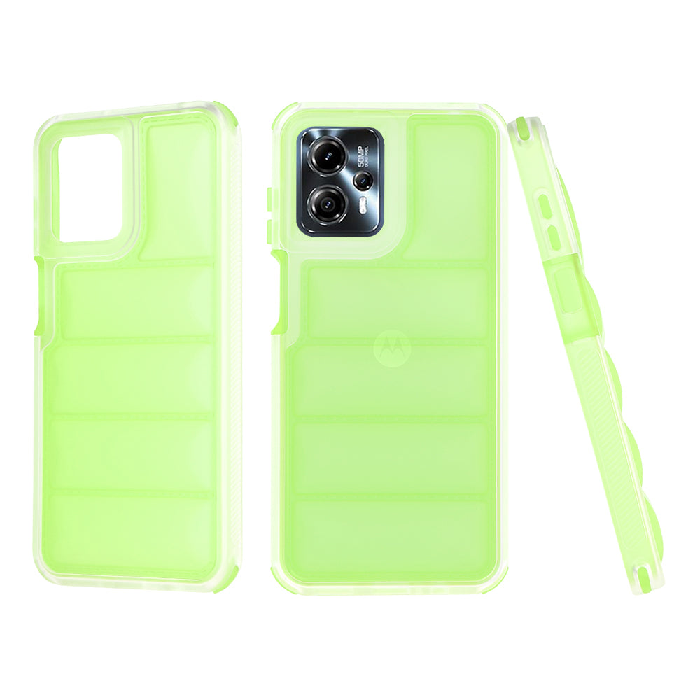 Husa de protectie Techsuit Wave Shield compatibil cu Motorola Moto G13 / G23 / G53, Verde