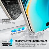 Folie de protectie Torras GlassGo Install Master Privacy compatibil cu iPhone 16 Pro, Negru