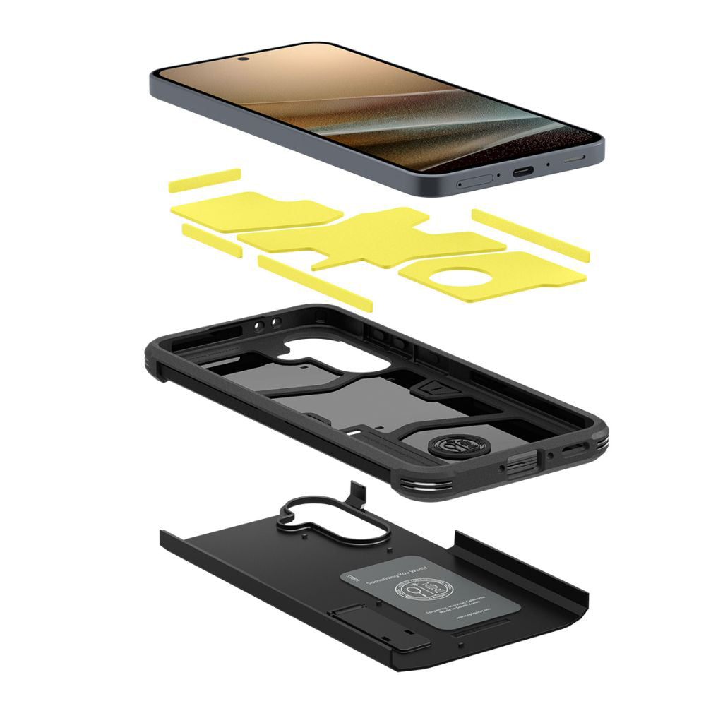Husa de protectie Spigen Tough Armor (ACS09166) compatibil cu Samsung Galaxy A36 5G, Negru