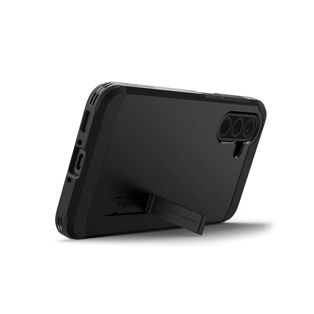 Husa de protectie Spigen Tough Armor (ACS09166) compatibil cu Samsung Galaxy A36 5G, Negru
